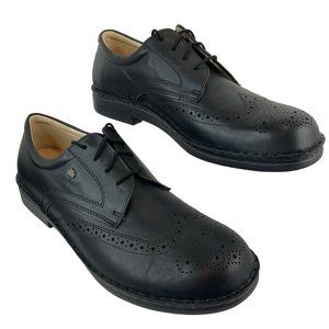 Finn Comfort New Shoes Mens Sz 10 Black Montana Budapest 1212 Brogue $362 Loafer
